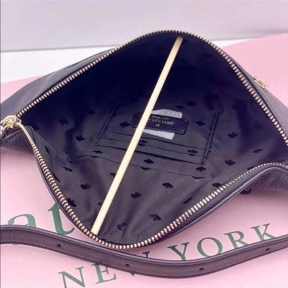Kate Spade Leila Belt Bag Crossbody Black - Picture 4 of 9